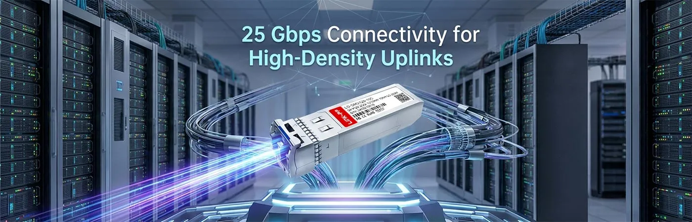 SFP-25G-LR-SM1310 Connettività a 25 Gbps per uplink ad alta densità