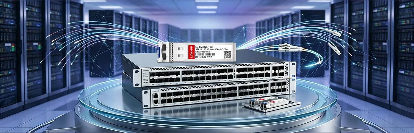 JNP-SFP-25G-LR certificado para compatibilidade confiável com dispositivos host.