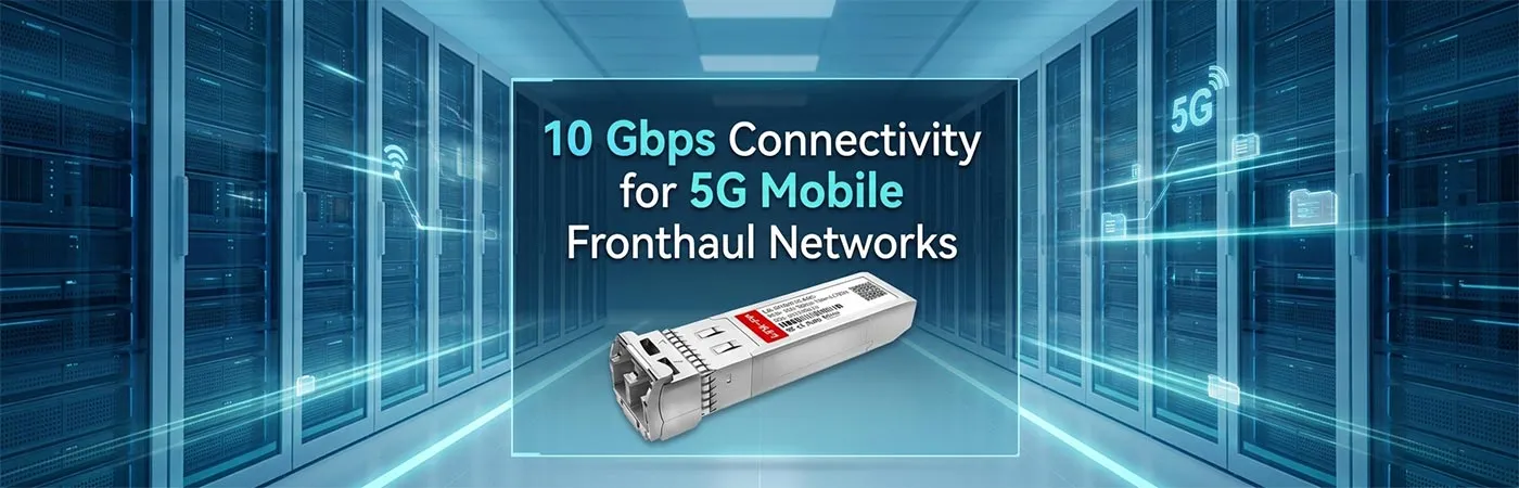 SFP-10GZRC-55: 10 Gbps Connectivity for 5G Mobile Fronthaul Networks