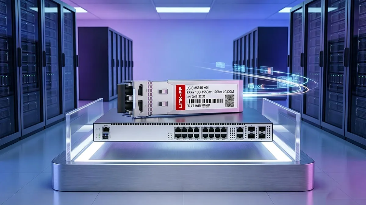 Brocade 10G-SFPP-ZR100-I Compatible LINK-PP 10G SFP+ Optical Module