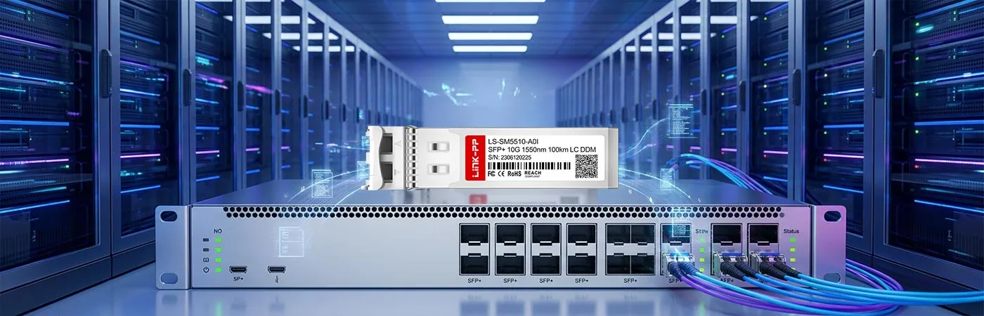 EX-SFP-10GE-ZR100-I Certificado para compatibilidade confiável com dispositivos host