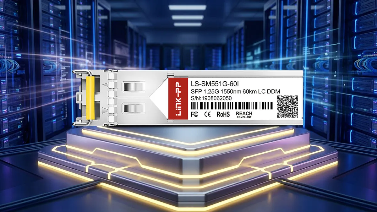 LINK-PP Spécifications du module SFP 1.25G LS-SM551G-60I