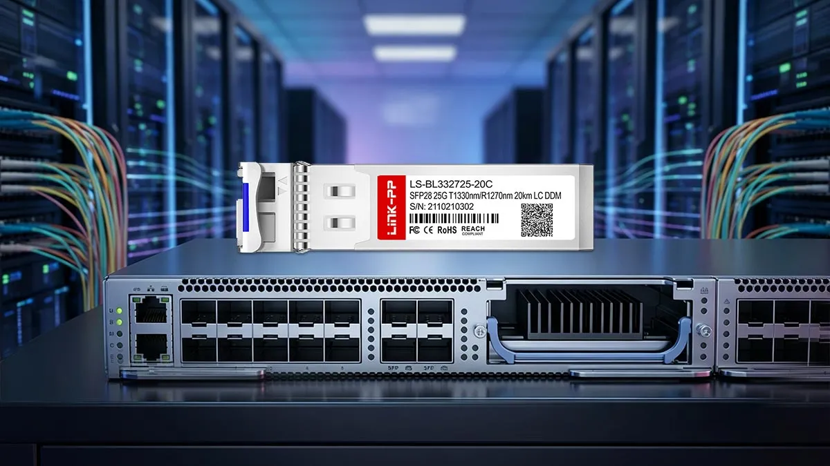 Brocade 25G-SFP28-BXD 互換 LINK-PP 25G SFP28光モジュール