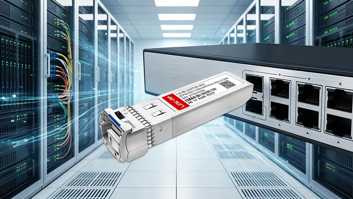 LINK-PP LS-BL332725-20C 25G SFP28 Usage Demonstration
