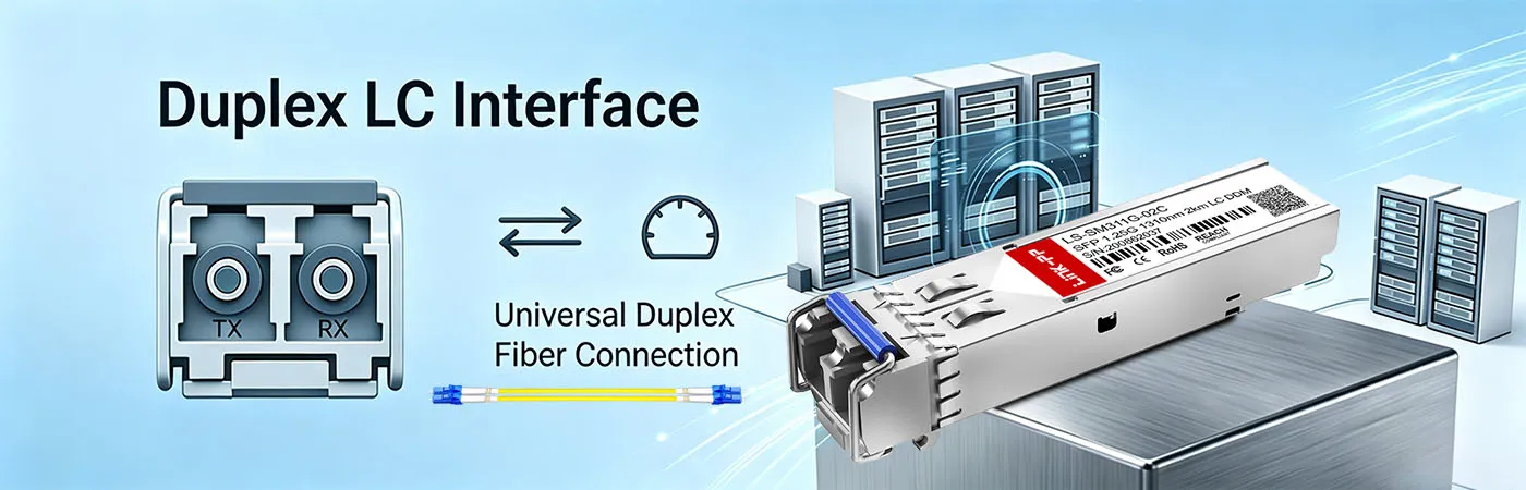 Compatible Alcatel-Lucent SFP-GIG-EXTND LINK-PP Module émetteur