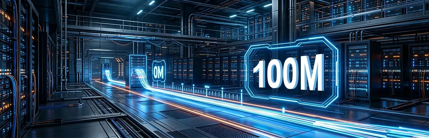 100m伝送をサポートする407-BBXMモジュール