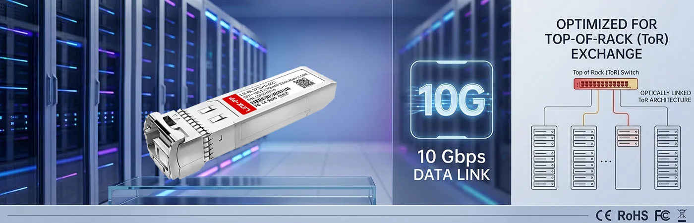 LS-BL273310-60C: 10-Gbit/s-Konnektivität für Top-of-Rack (ToR)-Switching