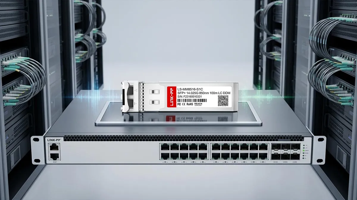 Compatible con Cisco DS-SFP-FC16G-SW LINK-PP Demostración de uso de 16G SFP+