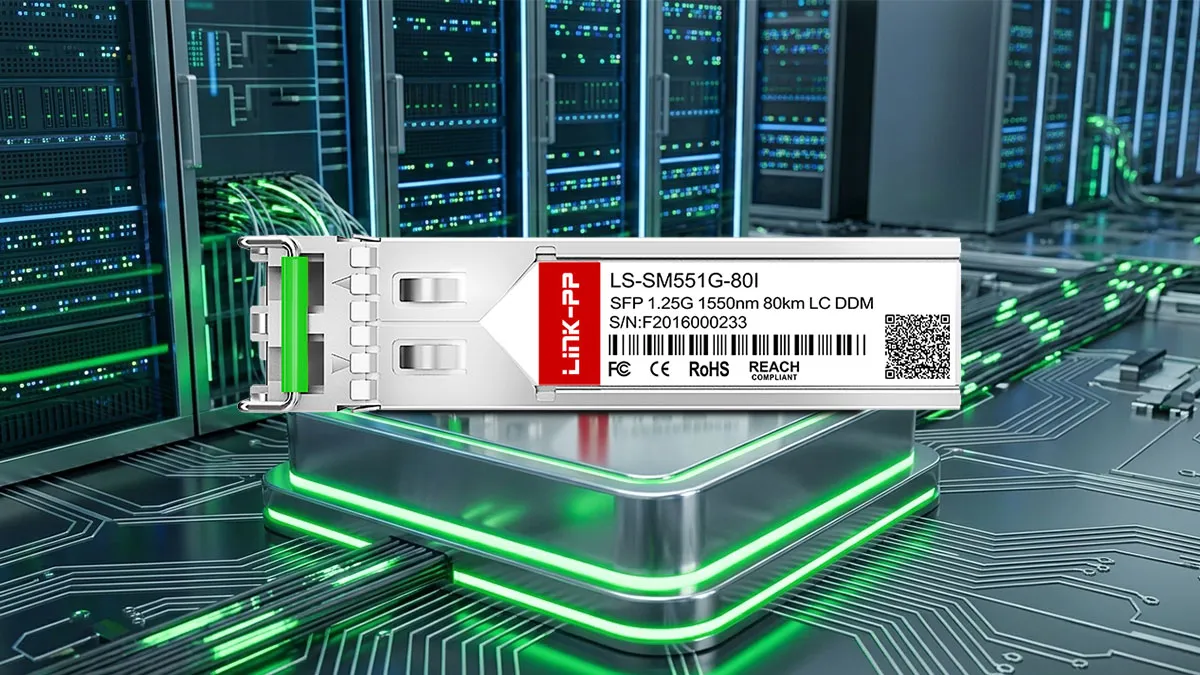 Avaya SFP1G-ZX-55-I互換 LINK-PP 1.25G SFPの仕様