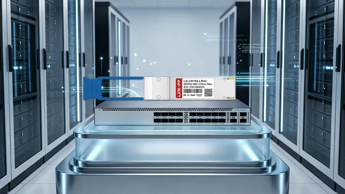 LINK-PP LQ-LW100-LR4C 100G QSFP28 Optisches Modul