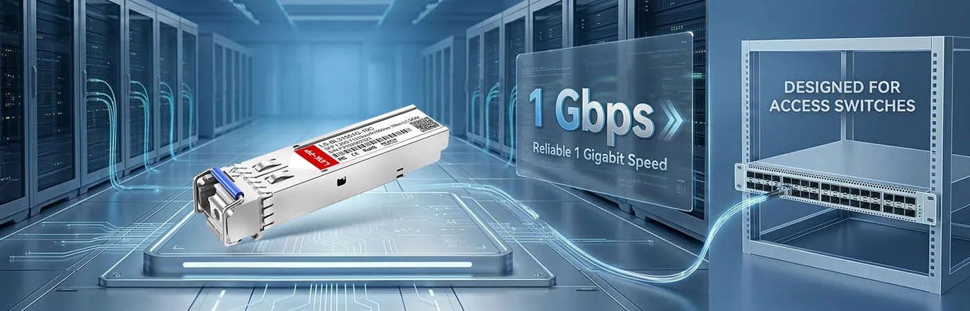 GLC-BX-10U: 1G Connectivity for Access Switches