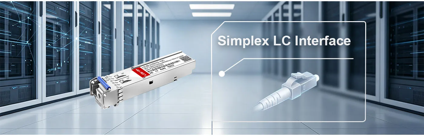 GLC-BX-10U Module with Simplex LC Interface