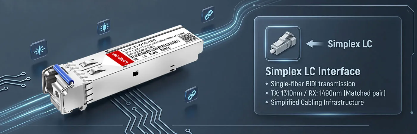 AA1419069-E6 Module with Simplex LC Interface