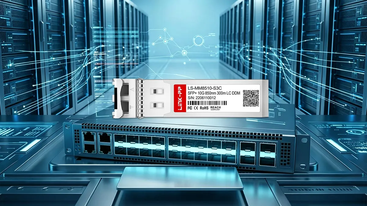 Fortinet FN-TRAN-SFP+SR Compatible LINK-PP 10G SFP+ Optical Module