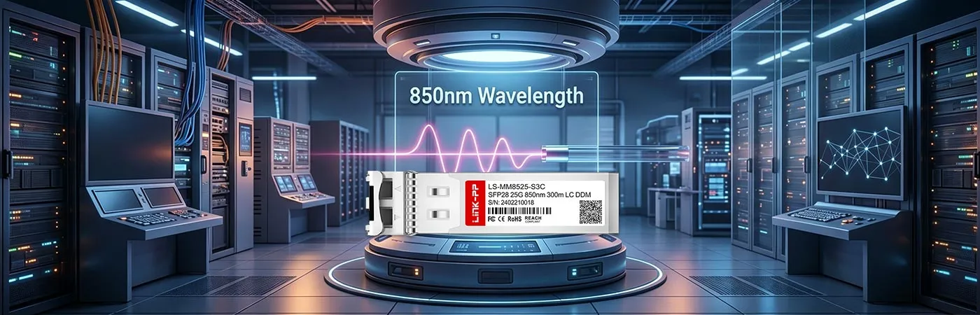 Modulo SFP-25G-ESR con lunghezza d'onda di 850 nm