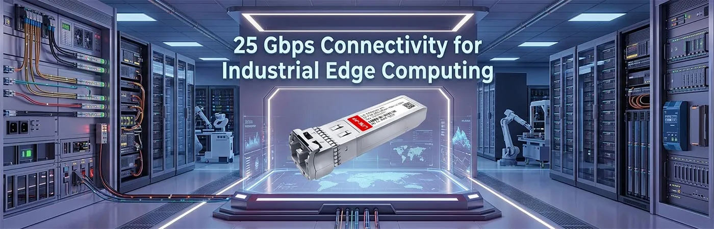 QFX-SFP-25G-SR-I Connettività a 25 Gbps per l'edge computing industriale
