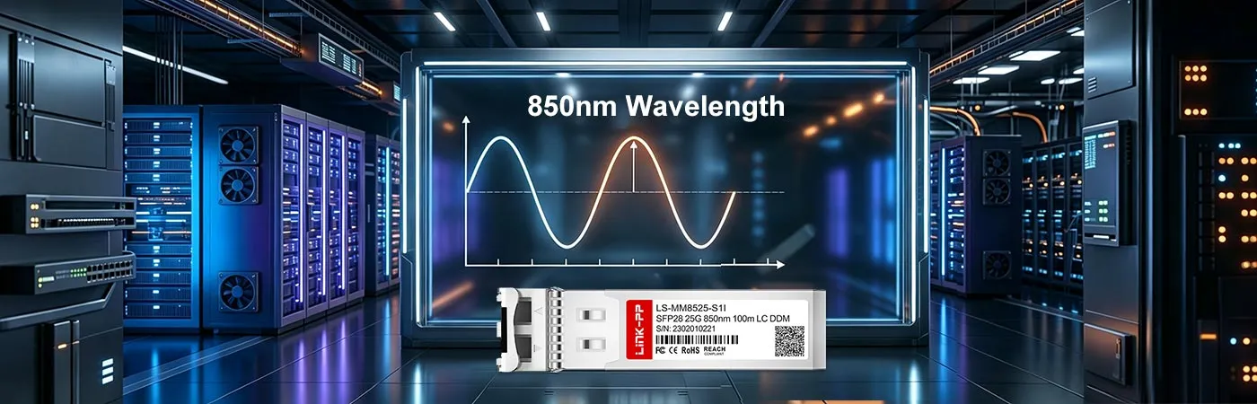 Modulo QFX-SFP-25G-SR-I con lunghezza d'onda di 850 nm