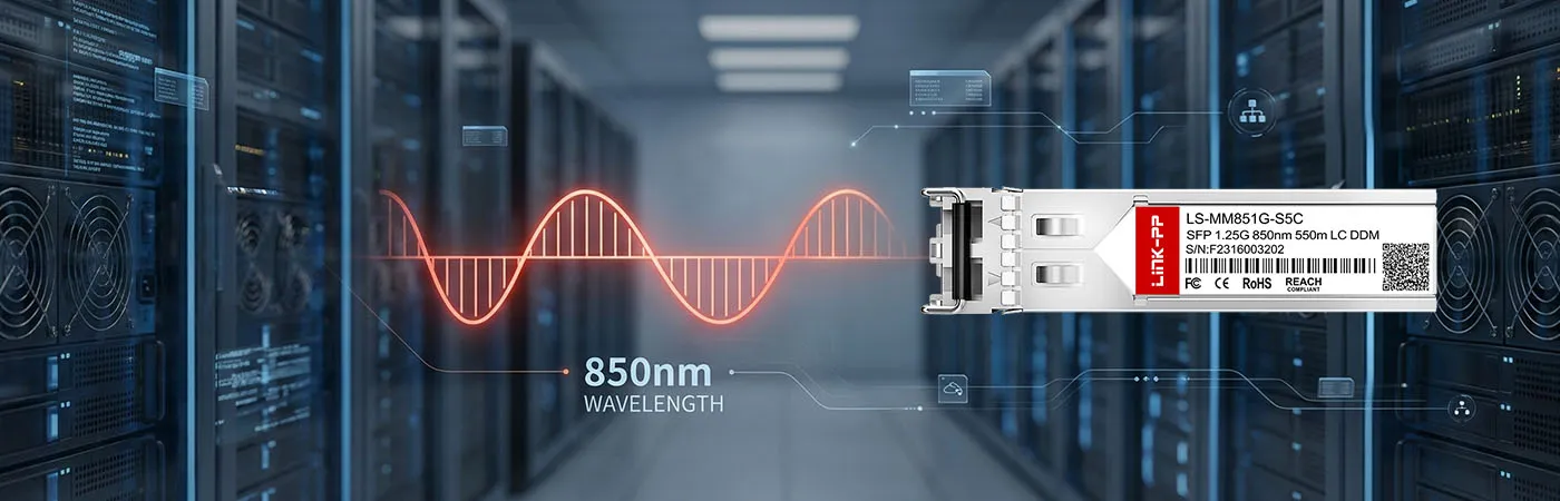 SFP-1G-SX Module with 850nm Wavelength