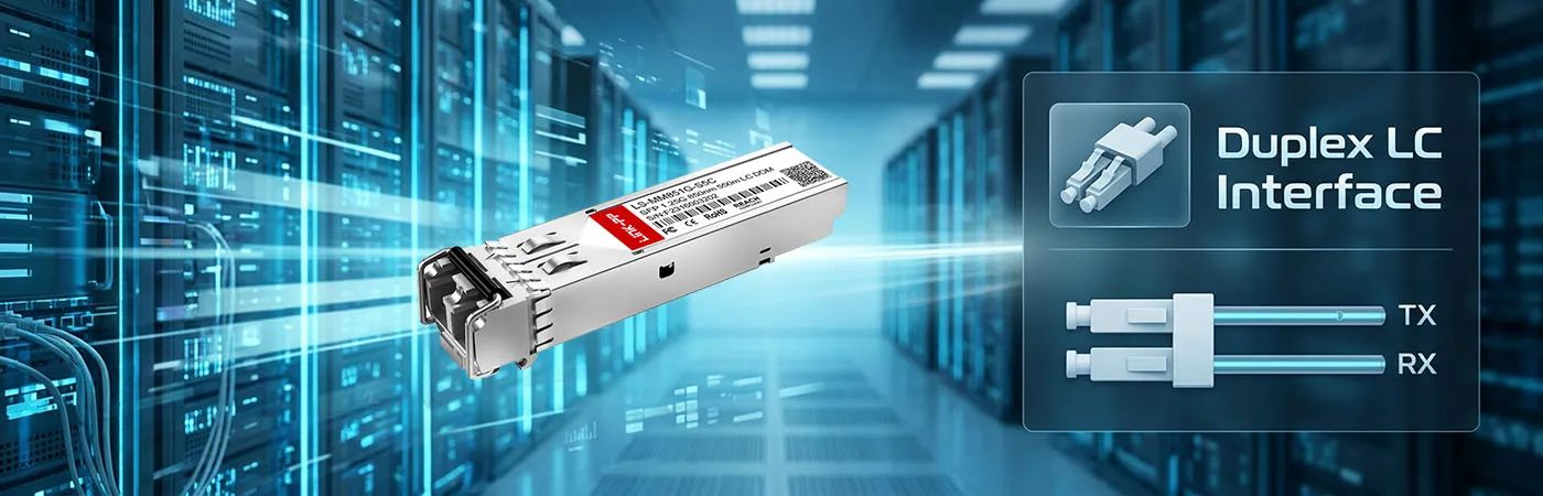 SFP-1G-SX Module with Duplex LC Interface