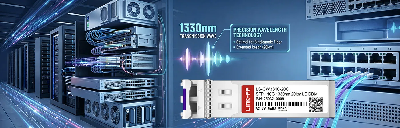CWDM-SFP10G-20SP  Module with 1330nm Wavelength