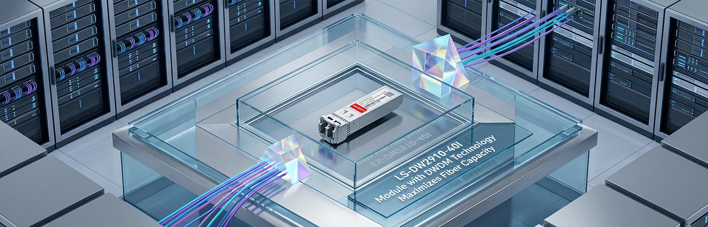 DWDM-SFP10G-54.13-40-I Module with DWDM Technology&nbsp;Maximizes Fiber Capacity