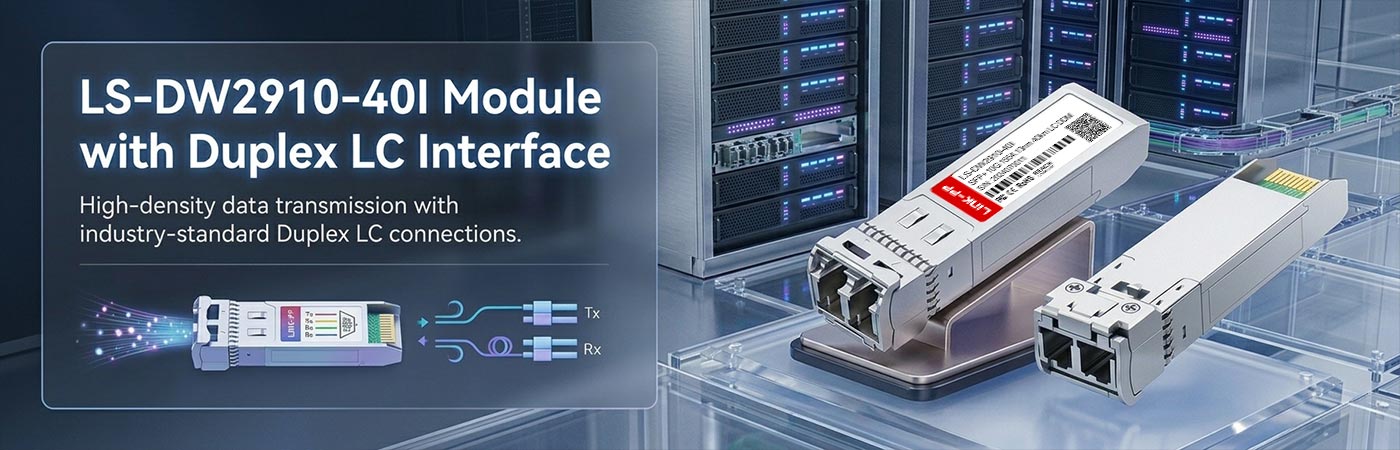 DWDM-SFP10G-54.13-40-I Module with Duplex LC Interface