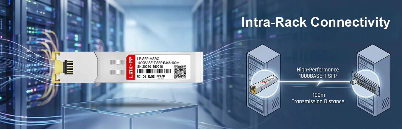 LP-SFP-MSRC&nbsp;: Connectivité 1G pour la connectivité intra-rack