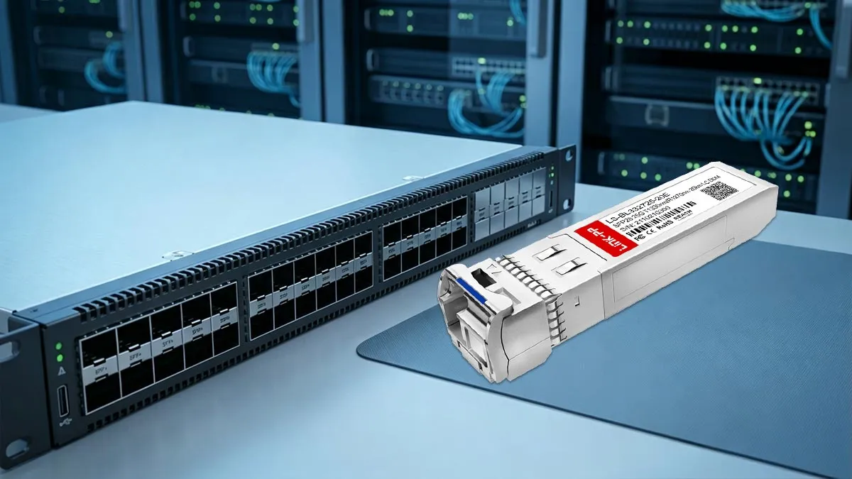 LINK-PP LS-BL332725-20E 25G SFP28 Usage Demonstration