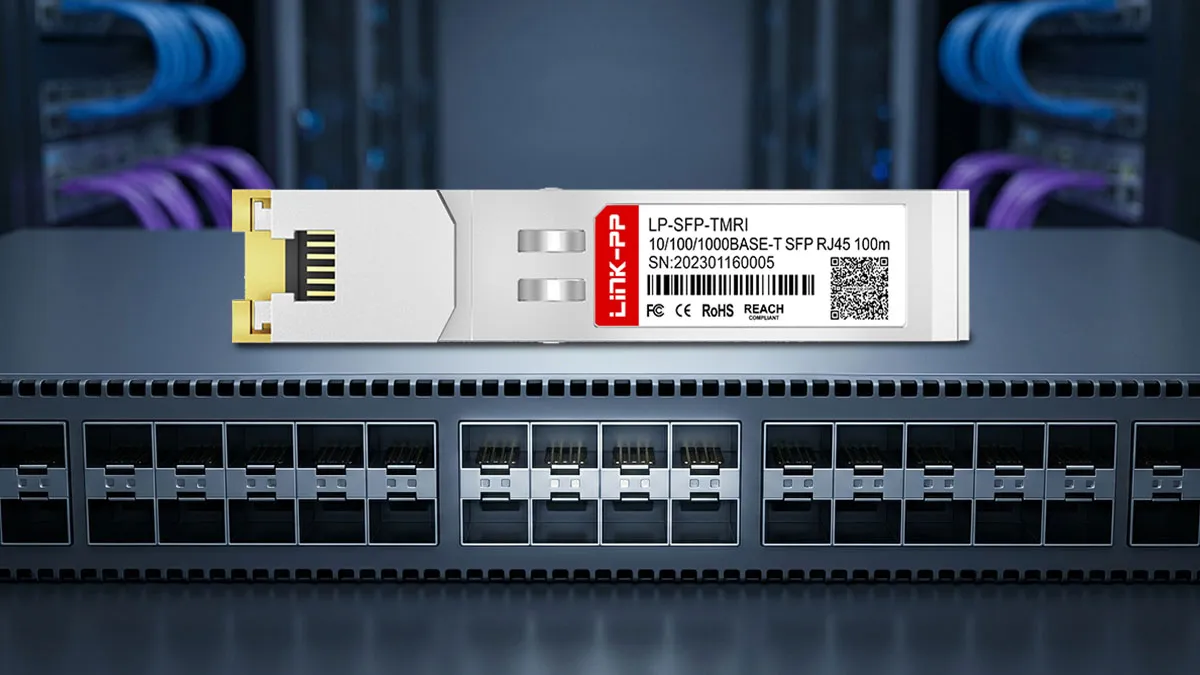 NVIDIA/Mellanox SFP-GEB-T-IL Compatible LINK-PP 10/100/1000BASE-T SFP Copper Module