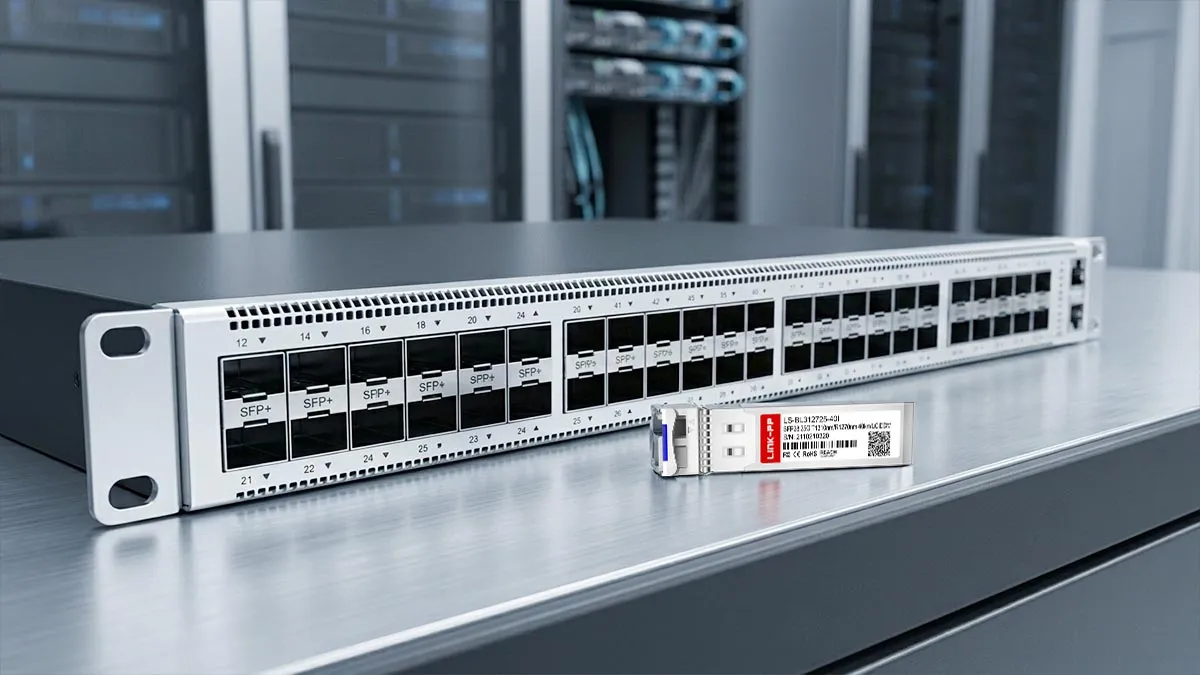 LINK-PP Demostración de uso del módulo SFP28 de 25G LS-BL312725-40I