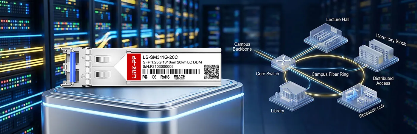 SFP-1G-LX-20: 1G Connectivity for Campus Networks