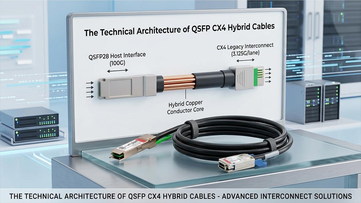 Defining the Technical Architecture of QSFP CX4 Hybrid Cables