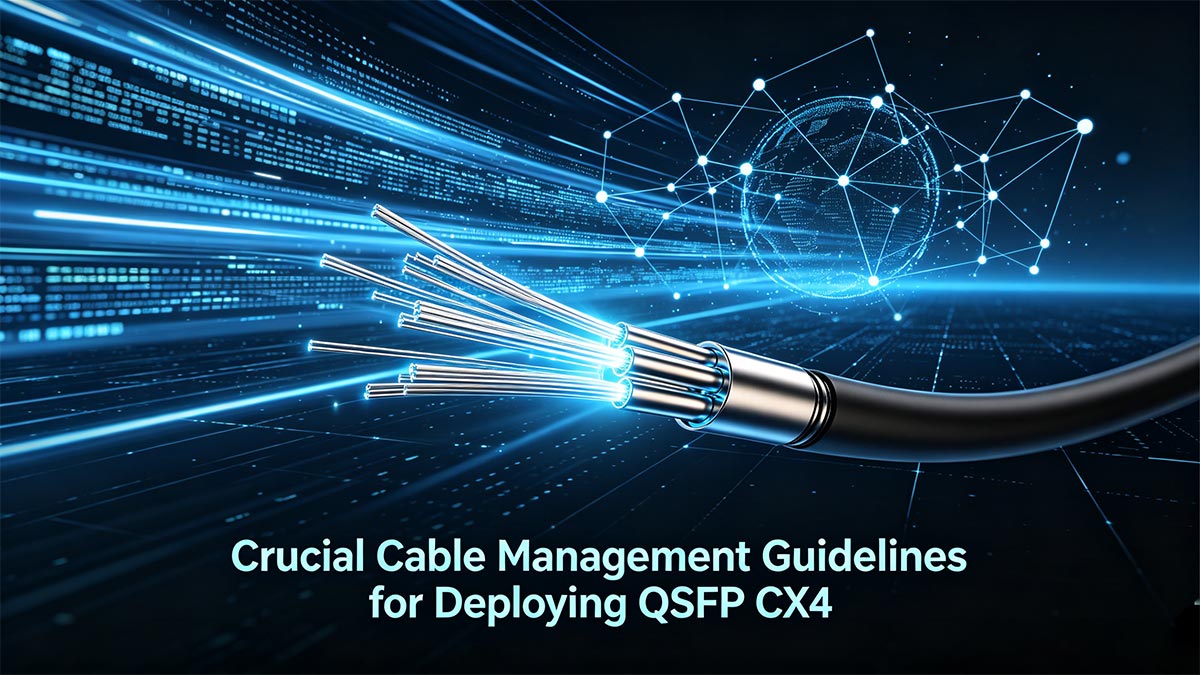 Crucial Cable Management Guidelines for Deploying QSFP CX4