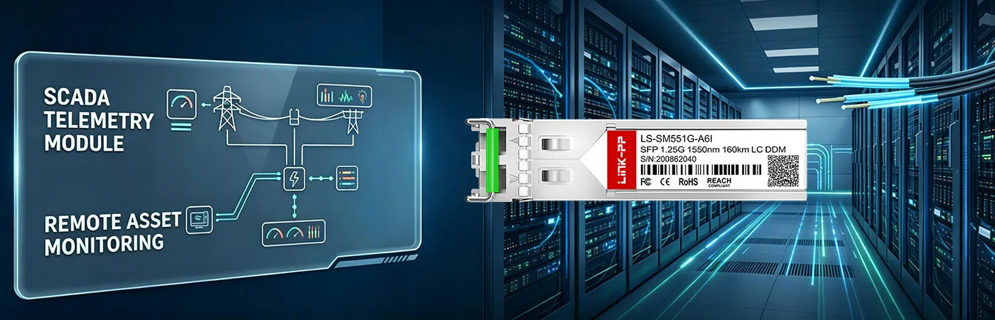 LS-SM551G-A6I: 1G Connectivity for SCADA System Telemetry