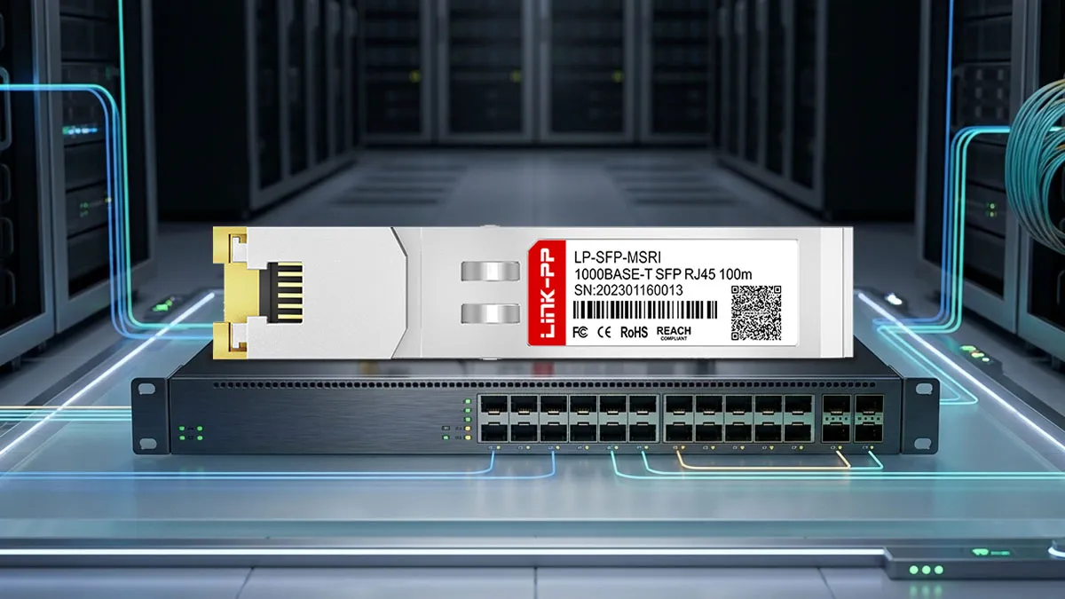 متوافق مع سيسكو GLC-TE-I LINK-PP وحدة نحاسية SFP من نوع 1000BASE-T