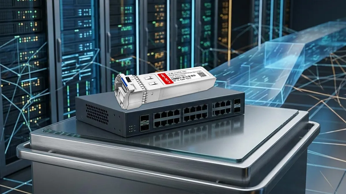 LINK-PP Demostración de uso del módulo SFP28 de 25G LS-BL312725-40C