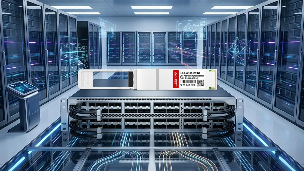 Juniper QSFP-100GBASE-ZR4 Compatible LINK-PP 100G QSFP28 Optical Module