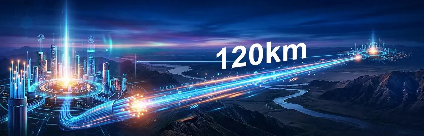 SFP-10GZR120-55 Module Supporting 120km Transmission