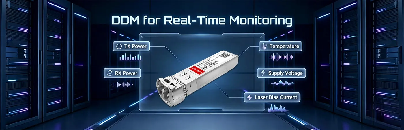 SFP-10GZR120-55 Module with DDM for Real-Time Monitoring