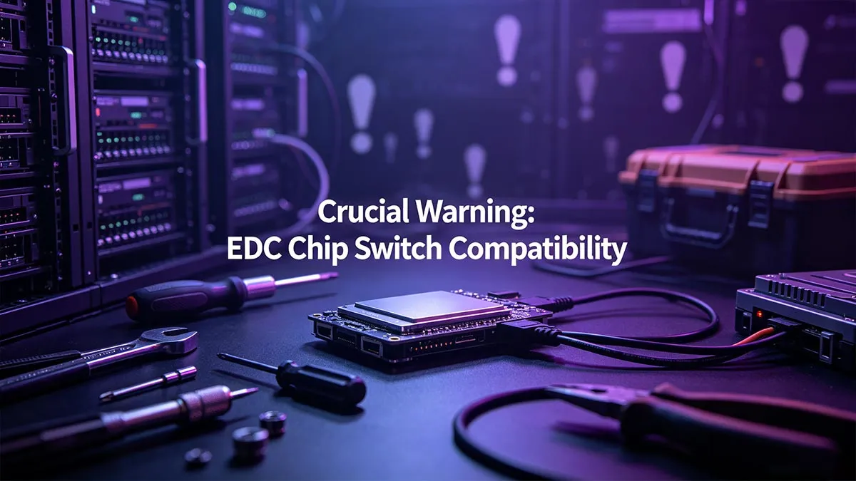 Crucial Warning: EDC Chip Switch Compatibility