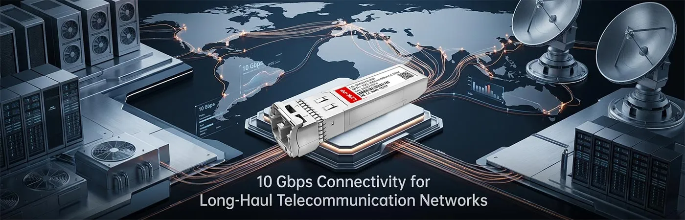 SFP-10GZR-55-I: 10 Gbps Connectivity for Long-Haul Telecommunication Networks