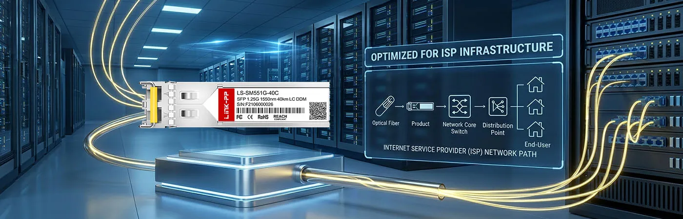 SFP1G-EX-55: 1.25G Connectivity for Internet Service Provider (ISP)