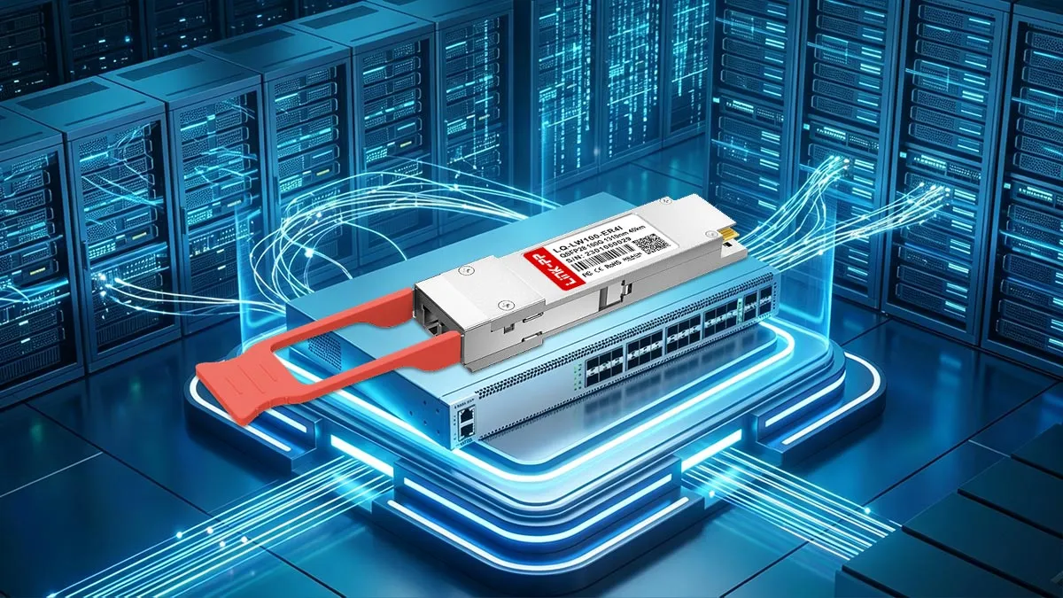 LINK-PP LQ-LW100-ER4I 100G QSFP28 Optisches Modul