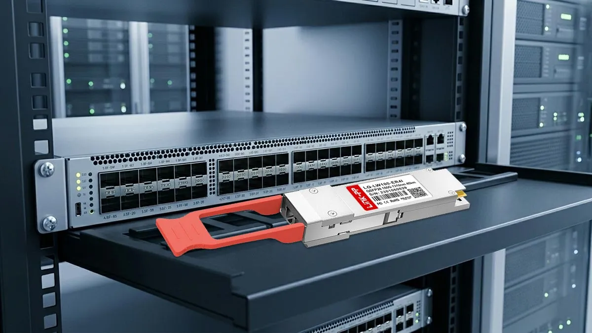 Compatible avec Cisco QSFP-100G-4W40-I LINK-PP Démonstration d'utilisation du QSFP28 100G