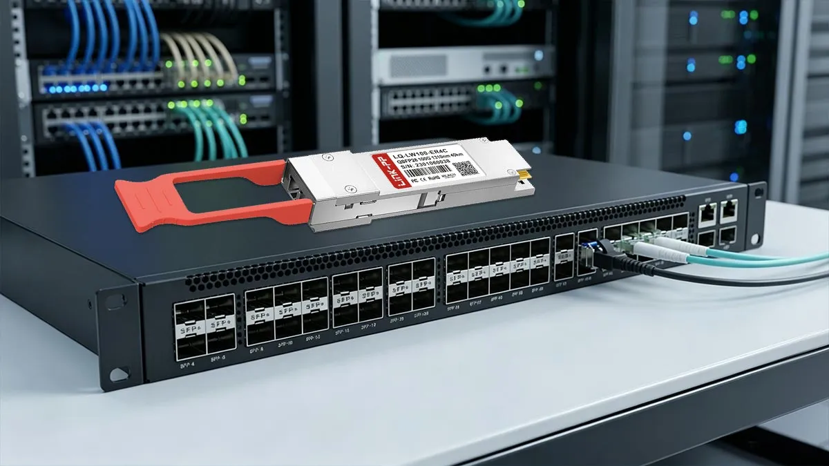Cisco QSFP-100G-ER4L-S Compatible LINK-PP 100G QSFP28 Usage Demonstration
