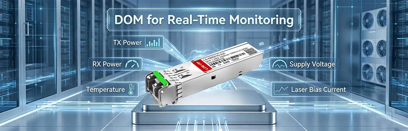 LS-SM551G-A2I Module with DOM for Real-Time Monitoring