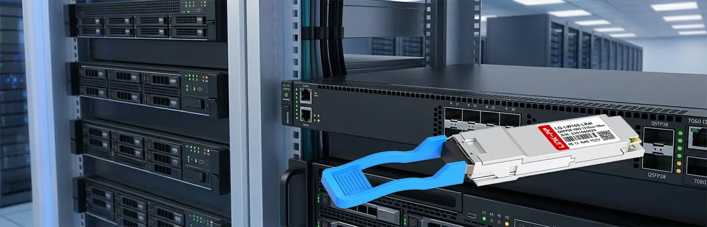 100G-QSFP28-LR4-10KM-I Certifié pour une compatibilité hôte-périphérique fiable