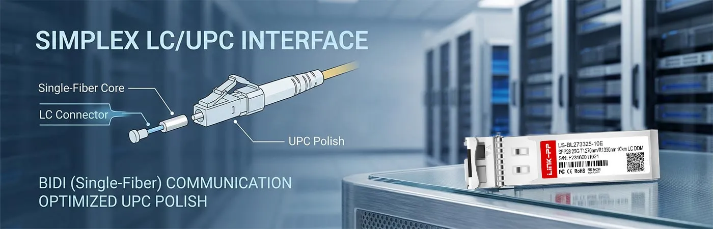 LS-BL273325-10E Module with Simplex LC UPC Interface