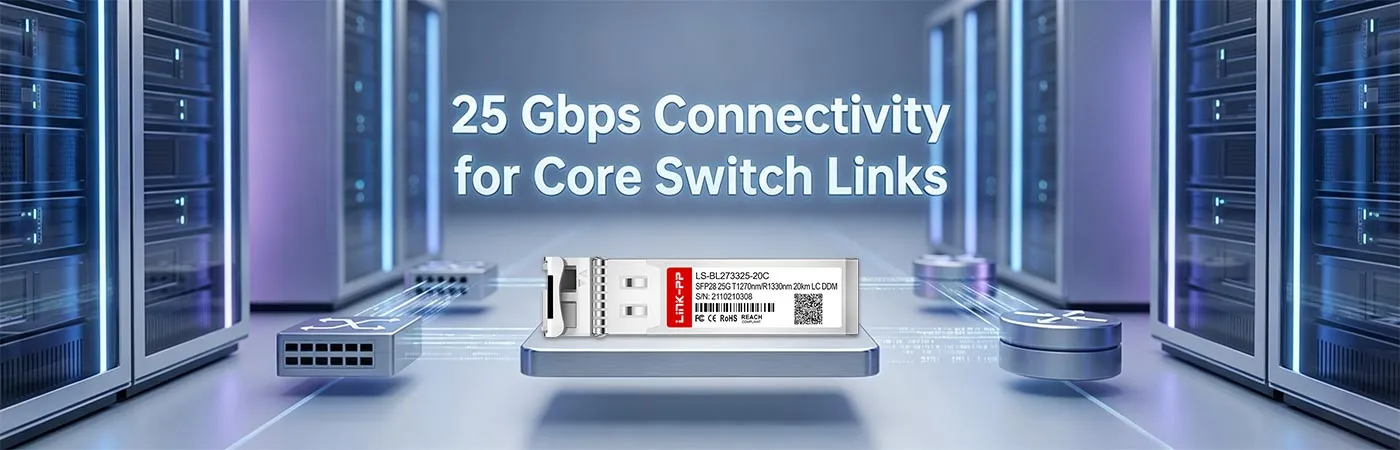 SFP28-25G-BX 25 Gbit/s Konnektivität für Core-Switch-Verbindungen