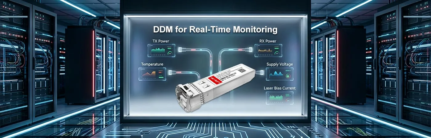 SFP28-25G-BX-Modul mit DOM für Echtzeitüberwachung